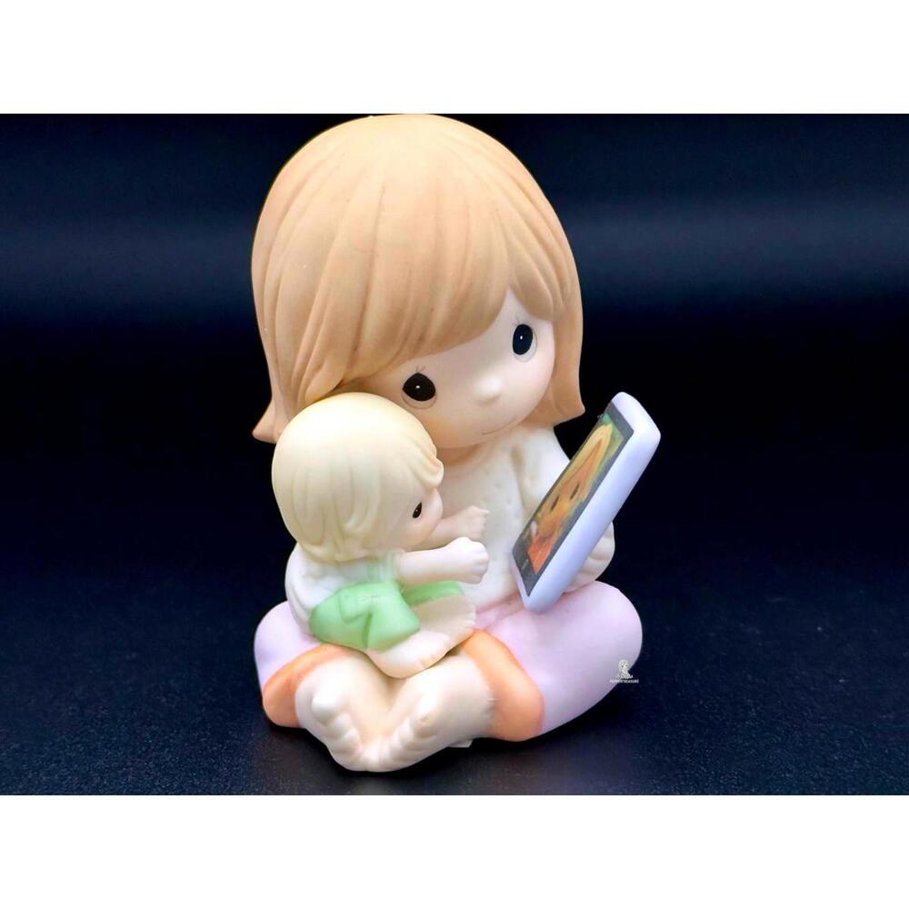 Precious Moments Figurine Mom & Child Selfie iPad Family Love Collectible🌸❁